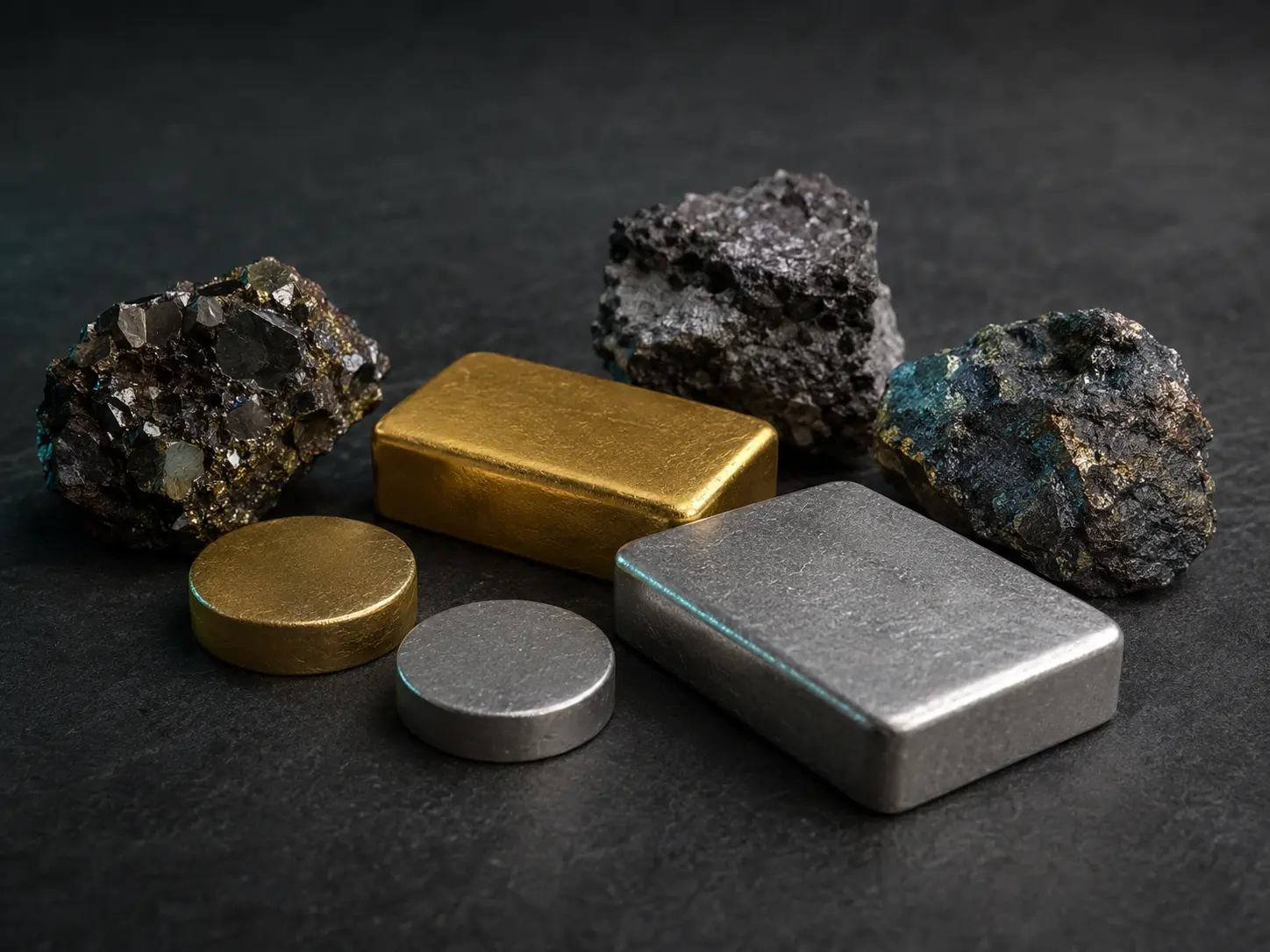 Gold, Silber und Technologiemetalle als ausgewählte Sachwerte